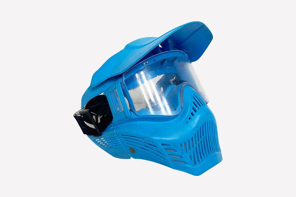 Blue Tactical Paintball Mask