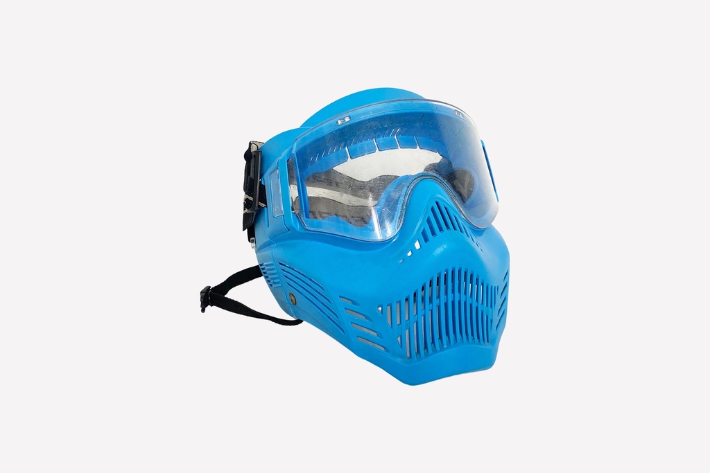 Blue Tactical Paintball Mask