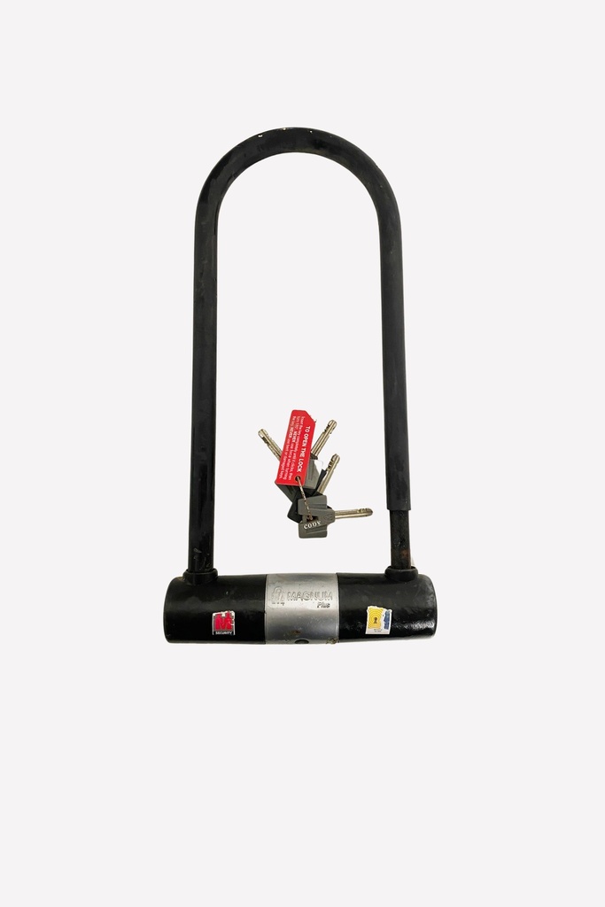 Heavy-Duty U-Lock with Keys