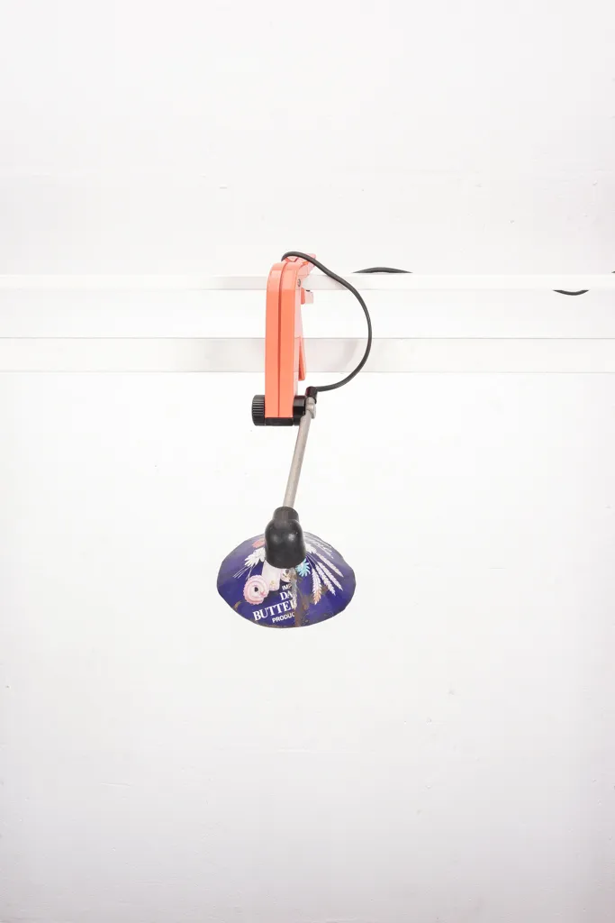 Vintage Buttercup Clamp-Light Prop