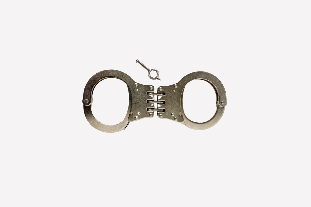 Metal Handcuffs with Key