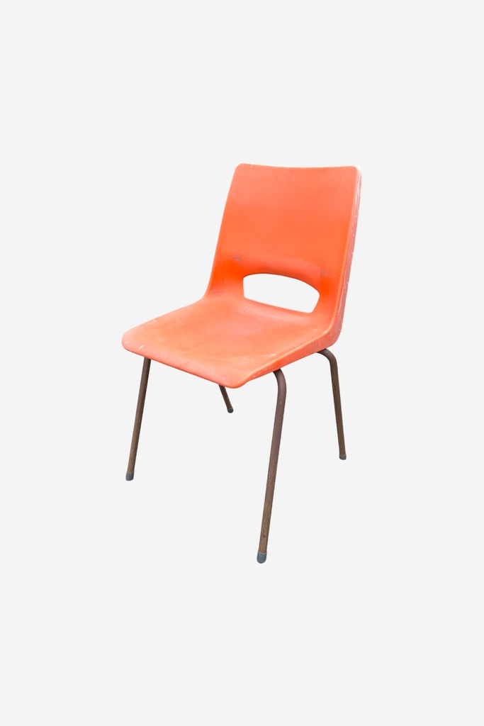 Retro Orange Classroom Chair