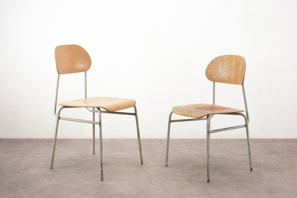 Vintage Industrial Classroom Chairs