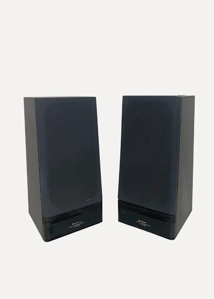 Black Pair Of Speaker