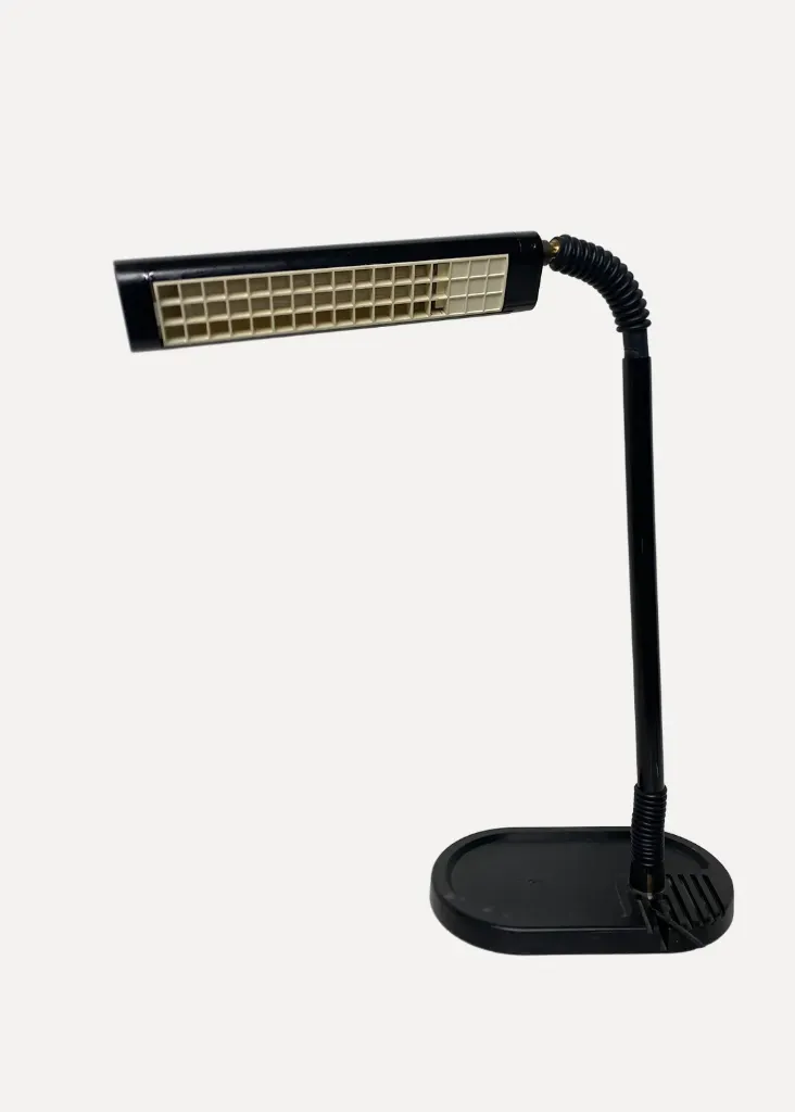 Black Plastic Desk Lamp