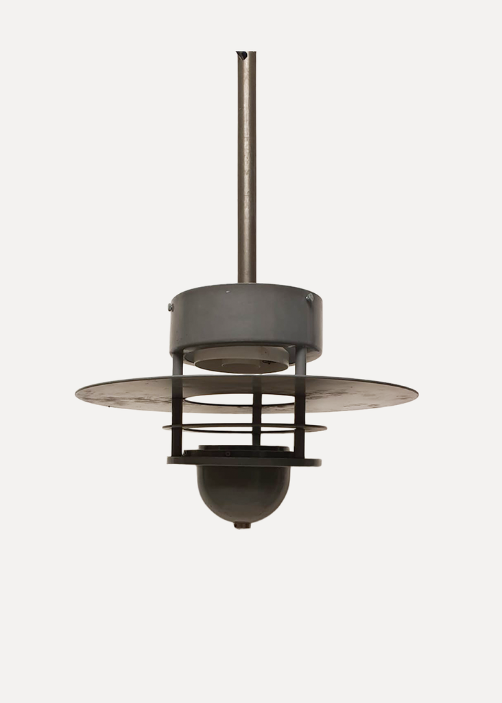 Grey Metal Hanging Lamp