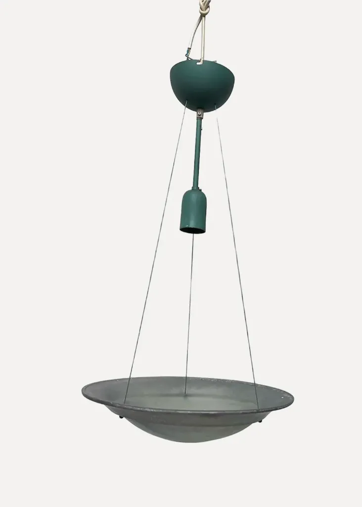 Blue Hanging Lamp