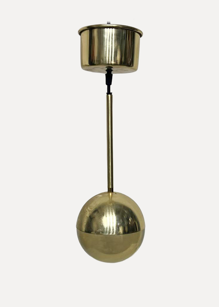 Gold Ball Hanging Lamp
