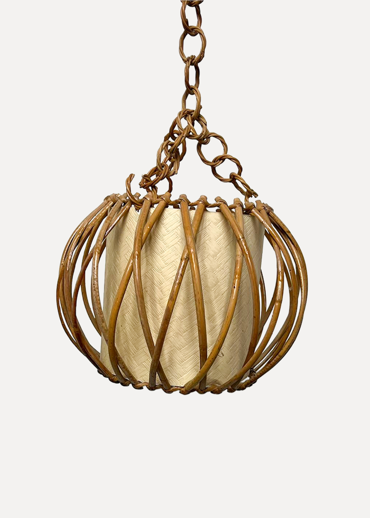 Wicker Hanging Lamp