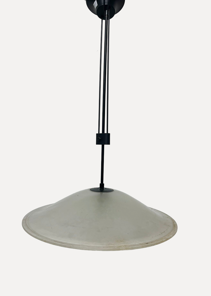 Black And Glass Hanging Lamp