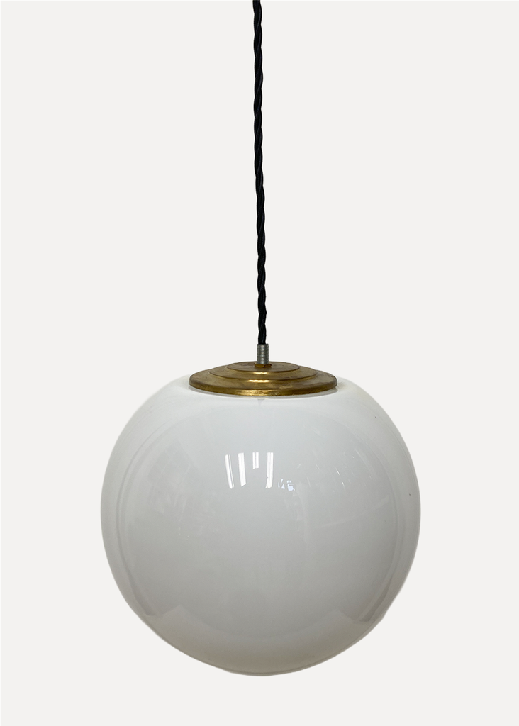 White Ball Hanging Lamp
