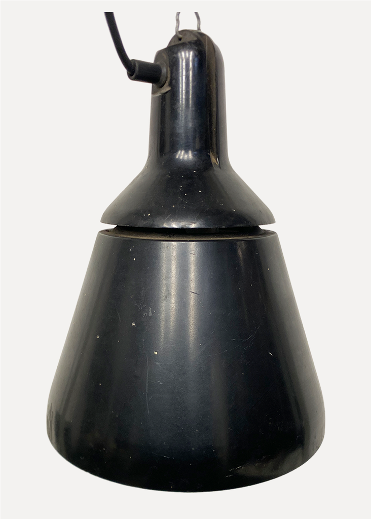 Black Plastic Hanging Lamp