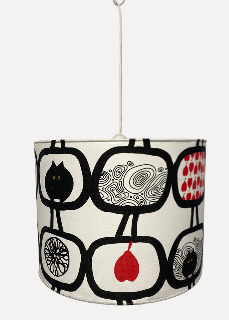 Black And White Lamp Shade Lamp