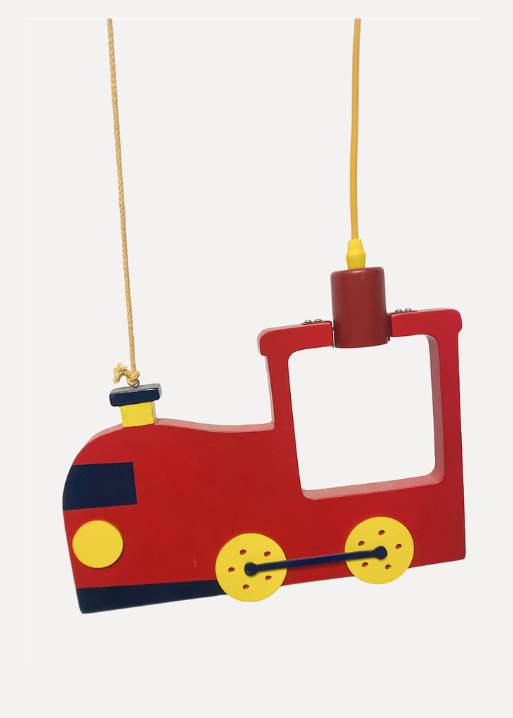 Red Train Hanging Lamp