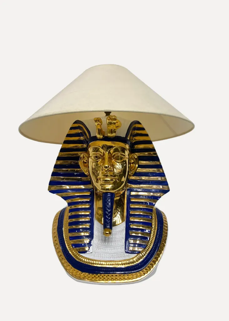 Blue Pharaon Table Lamp