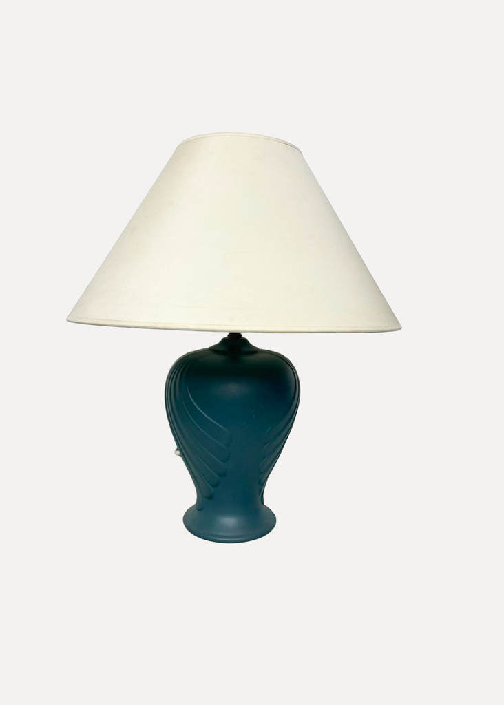 Blue table lamp