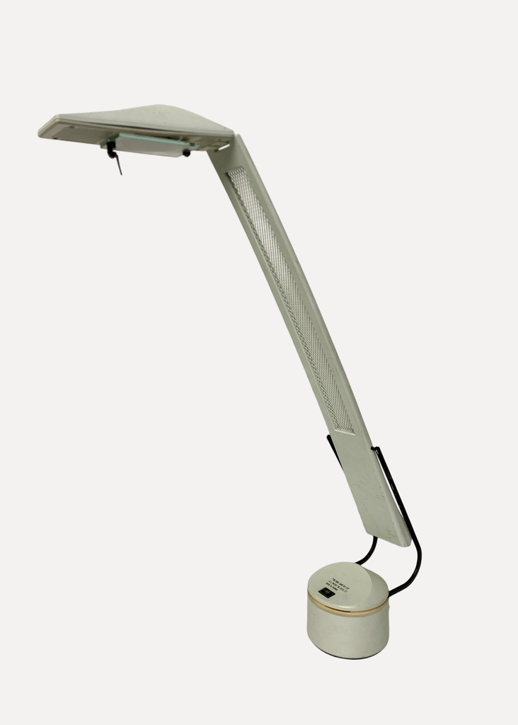 White desk lamp Mario Barbaglia et Marco Colombo