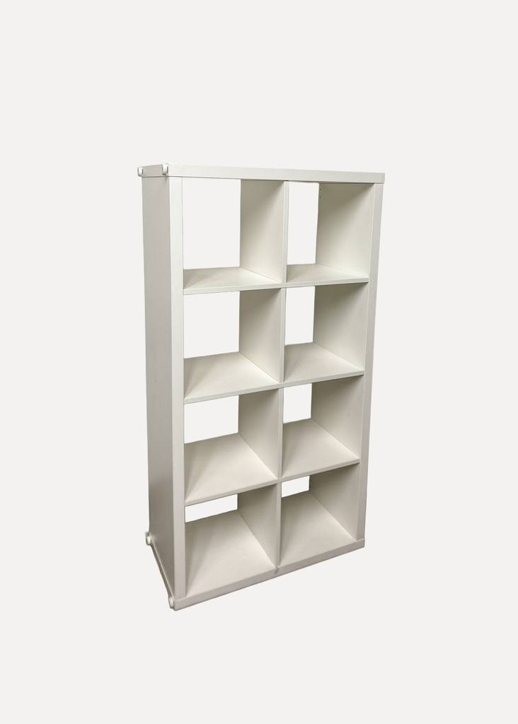 White Box Shelf 8 cases