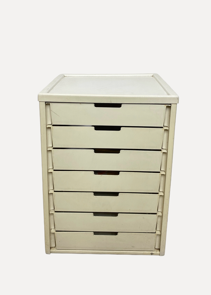 White Cabinet With Drawers