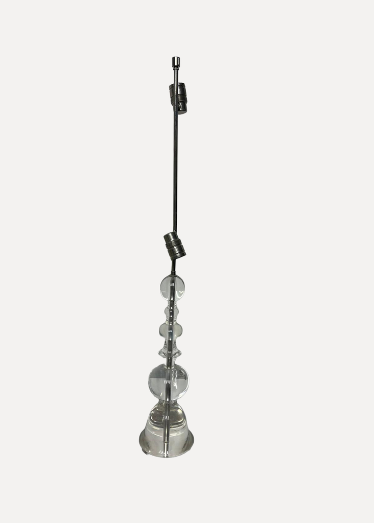Transparant Glass Table Lamp