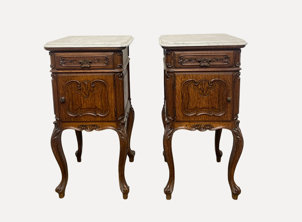 Wooden Nightstands Table