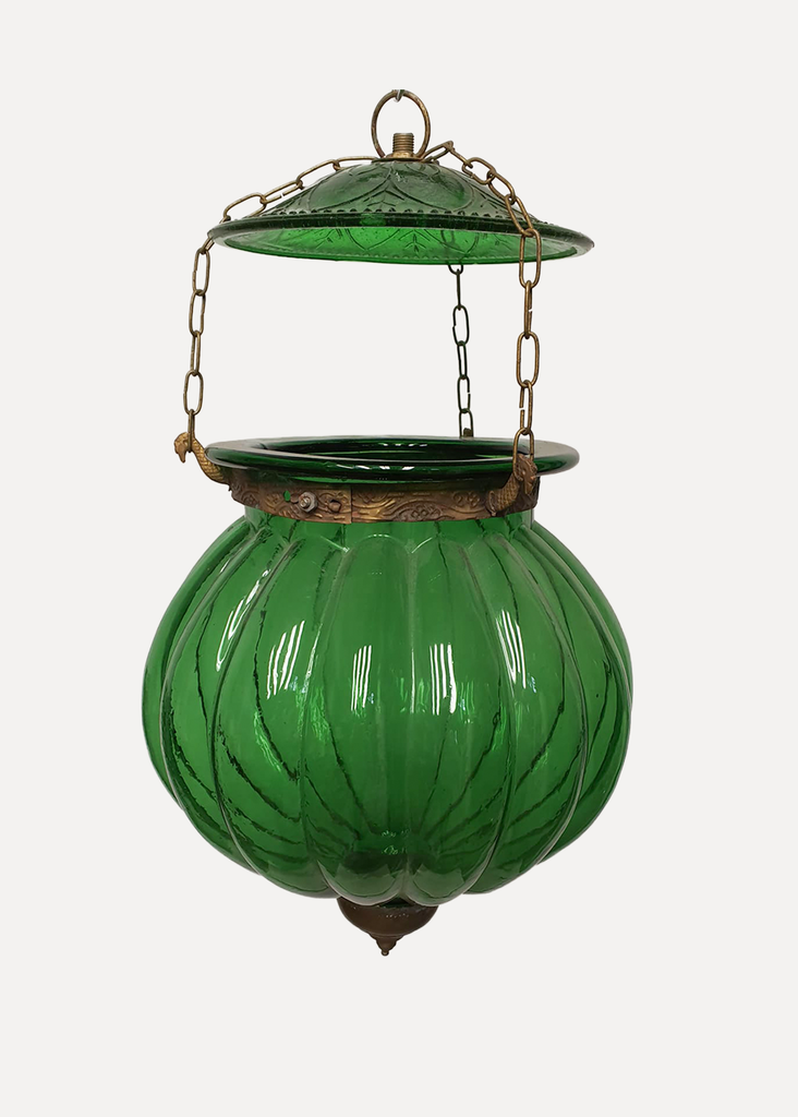 [LIG-HAN-169] Green Glass Lantern