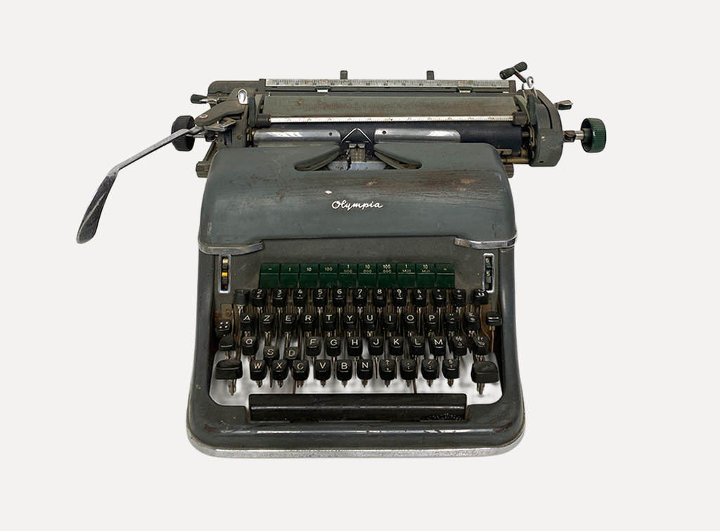 Grey Typewriter