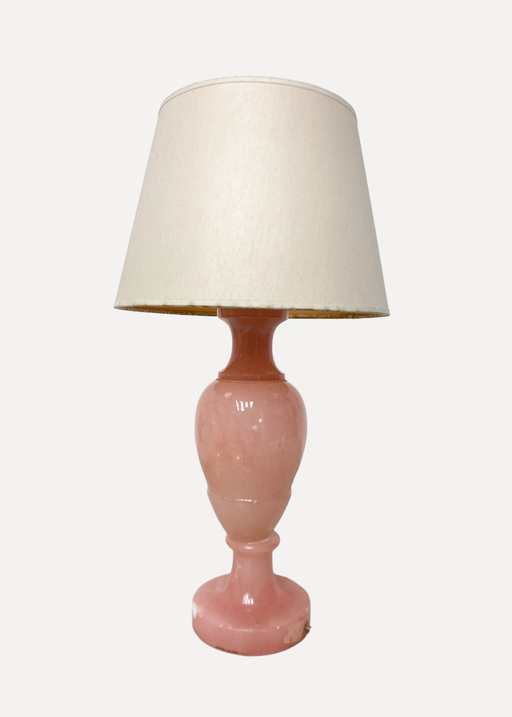 Pink table lamp
