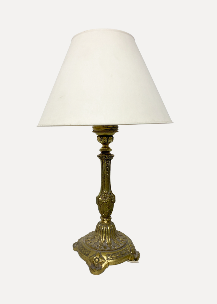 Golden table lamp 4