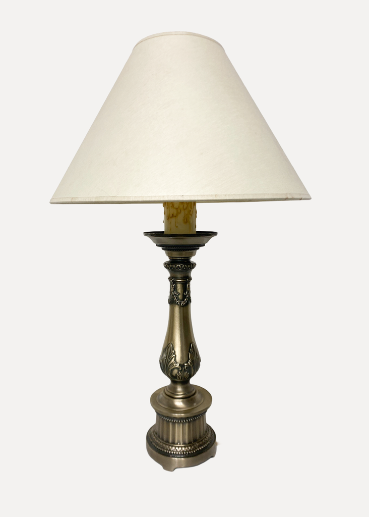 Golden table lamp 5