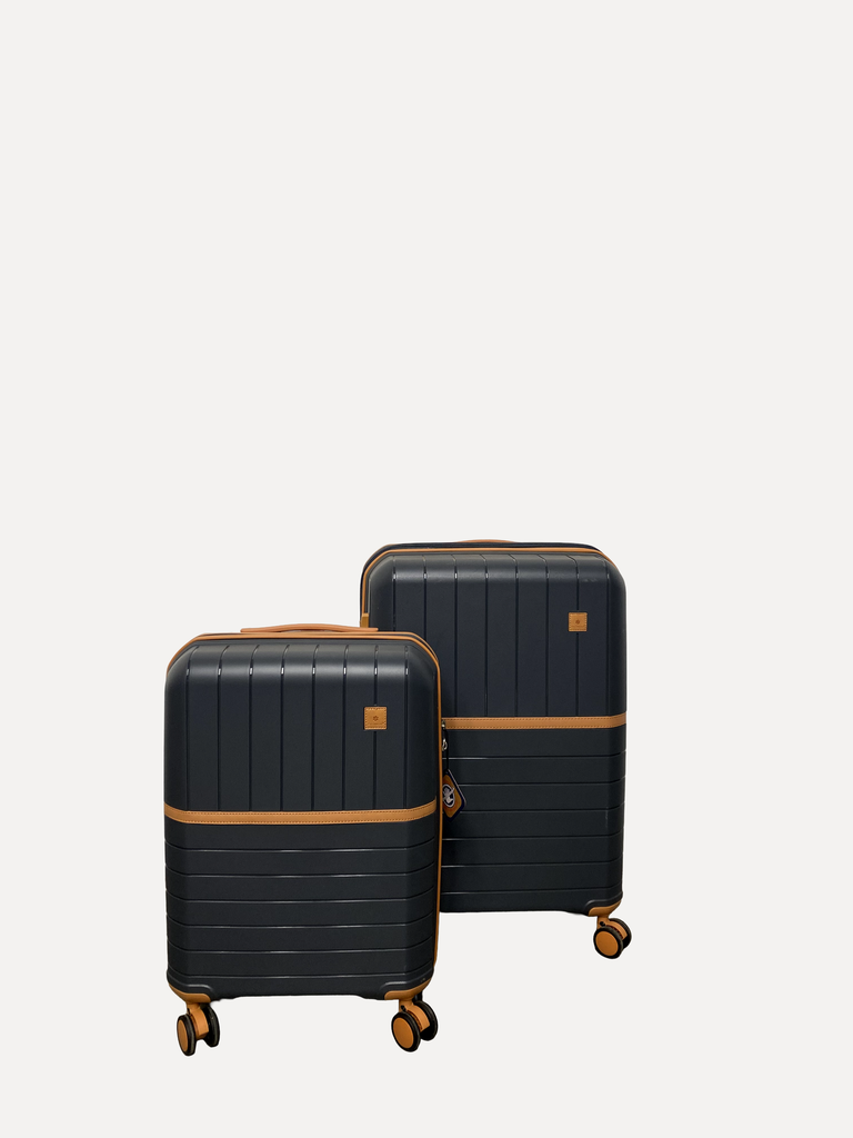 Dark Blue Duo Suitcase Luggage