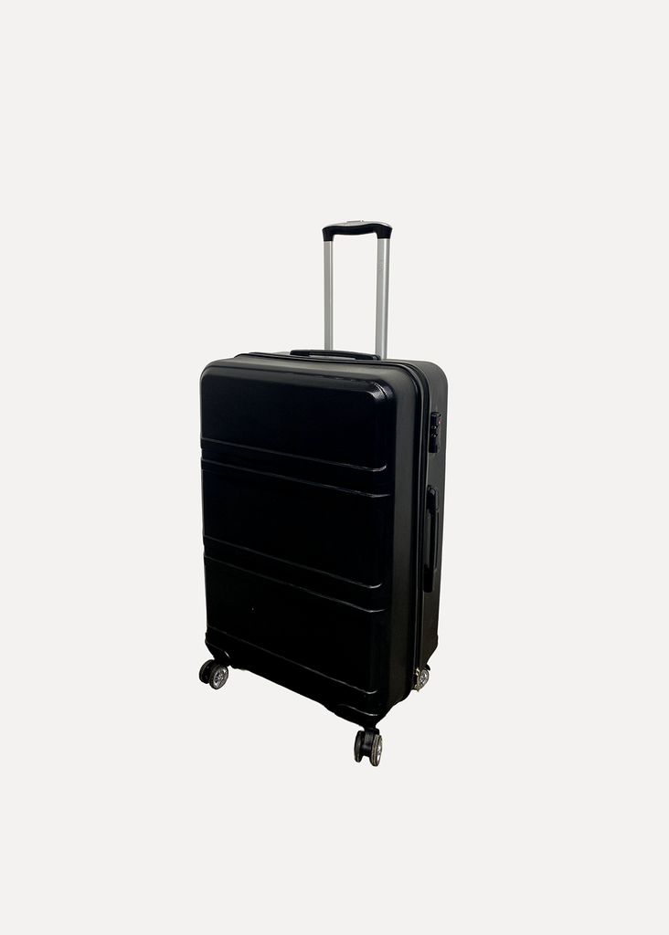 Black Plastic Suitcase Luggage