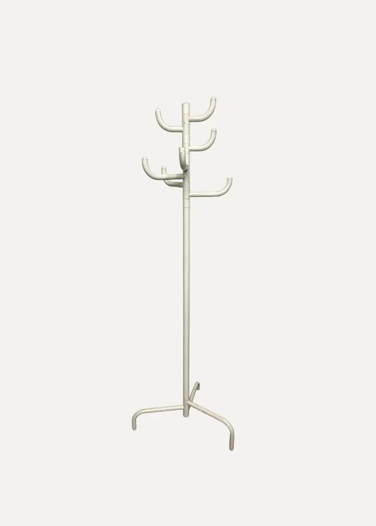 White Floor Coat Rack