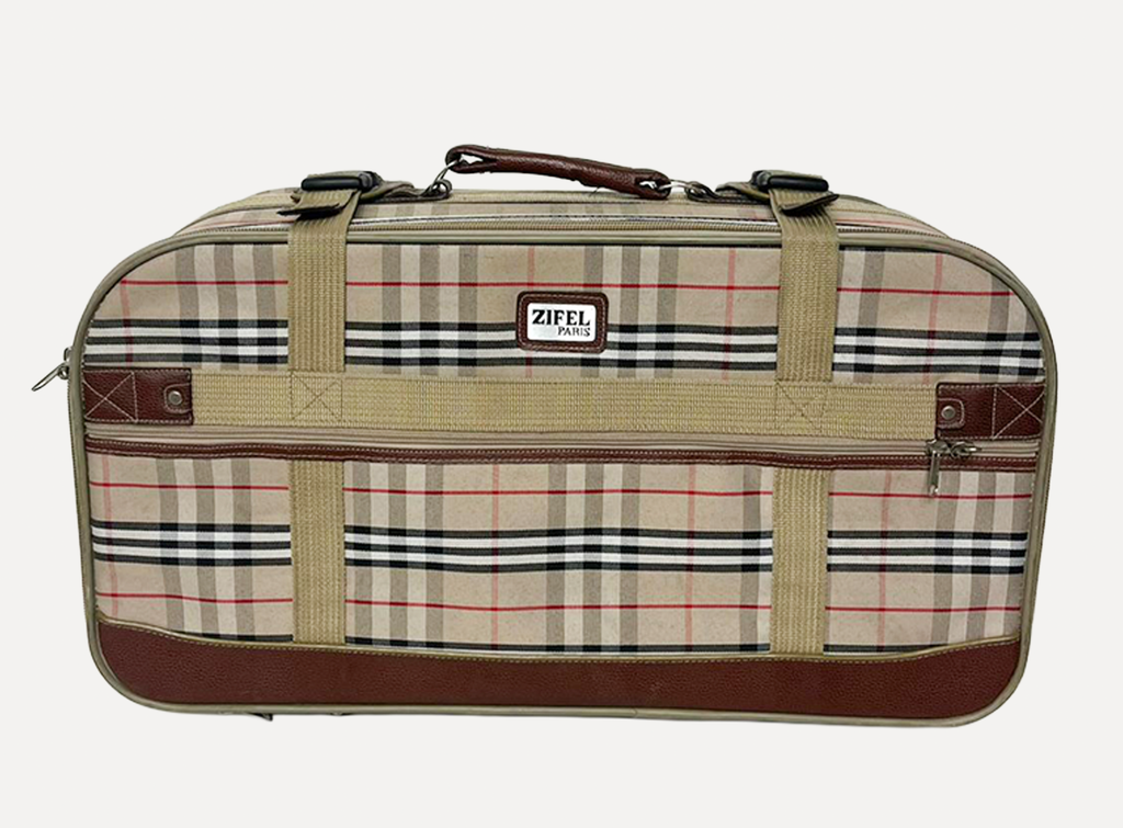 Burberry Pattern Suitcase Luggage