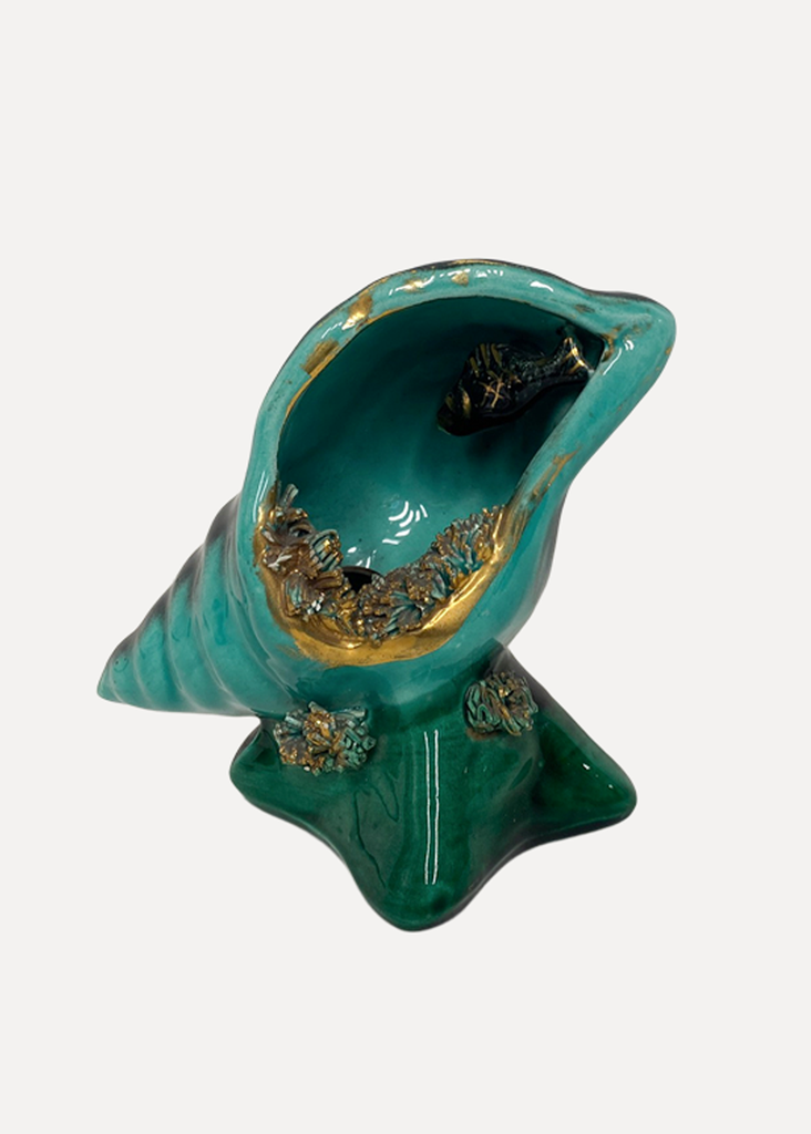 Seashell Blue Lamp
