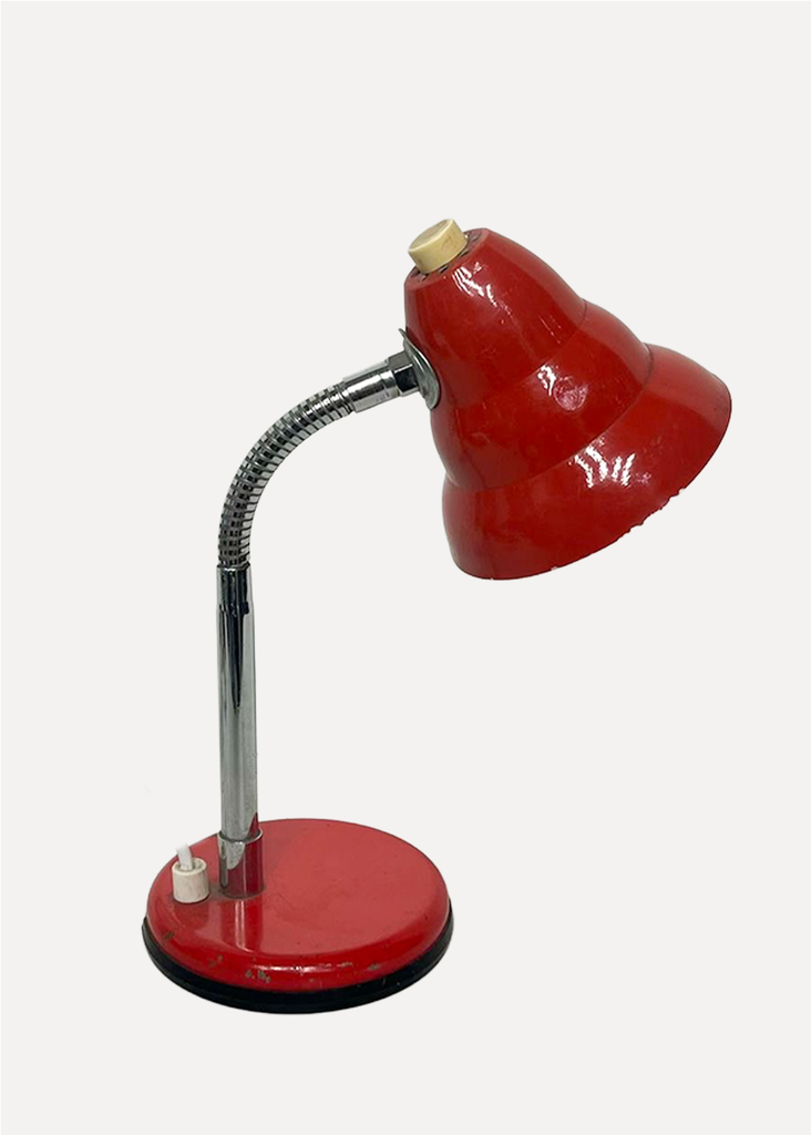 Little Red Desk Lamp