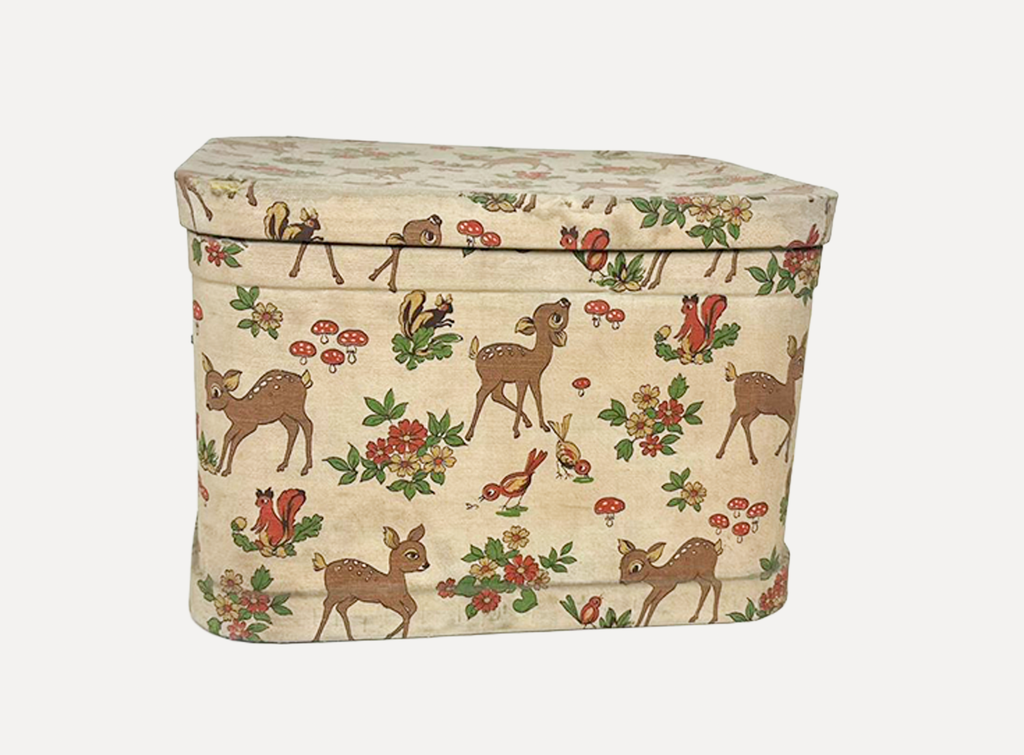 Bambi fabric storage box
