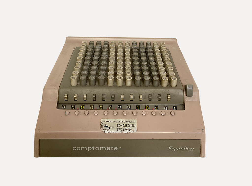 Pink comptometer
