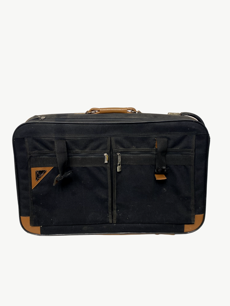 Black Fabric Suitcase