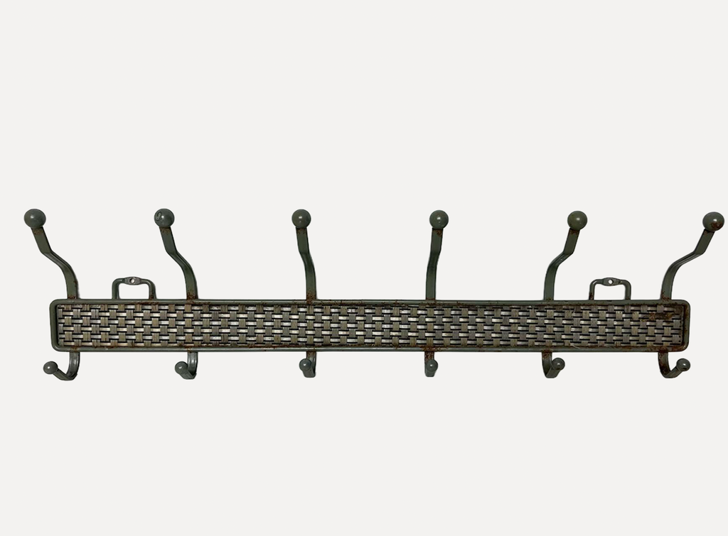 Wall Coat Rack With 6 Arms