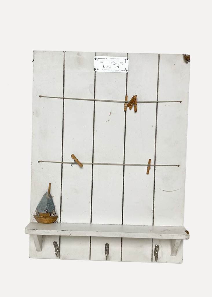 White Coat Rack
