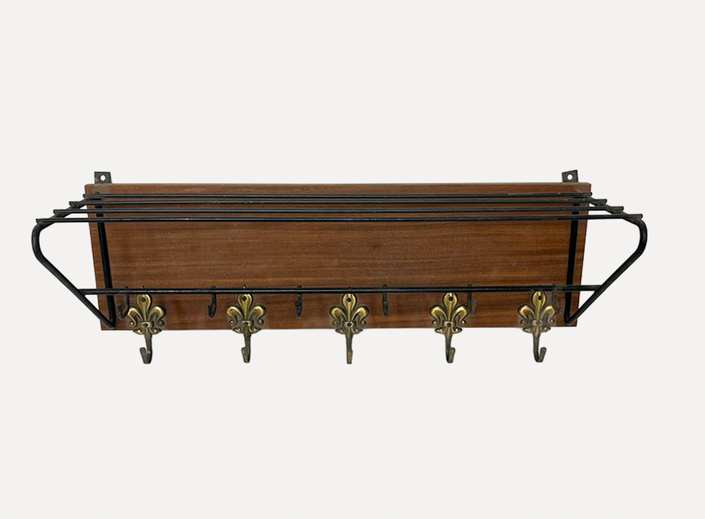 Wall Wooden Coat Rack