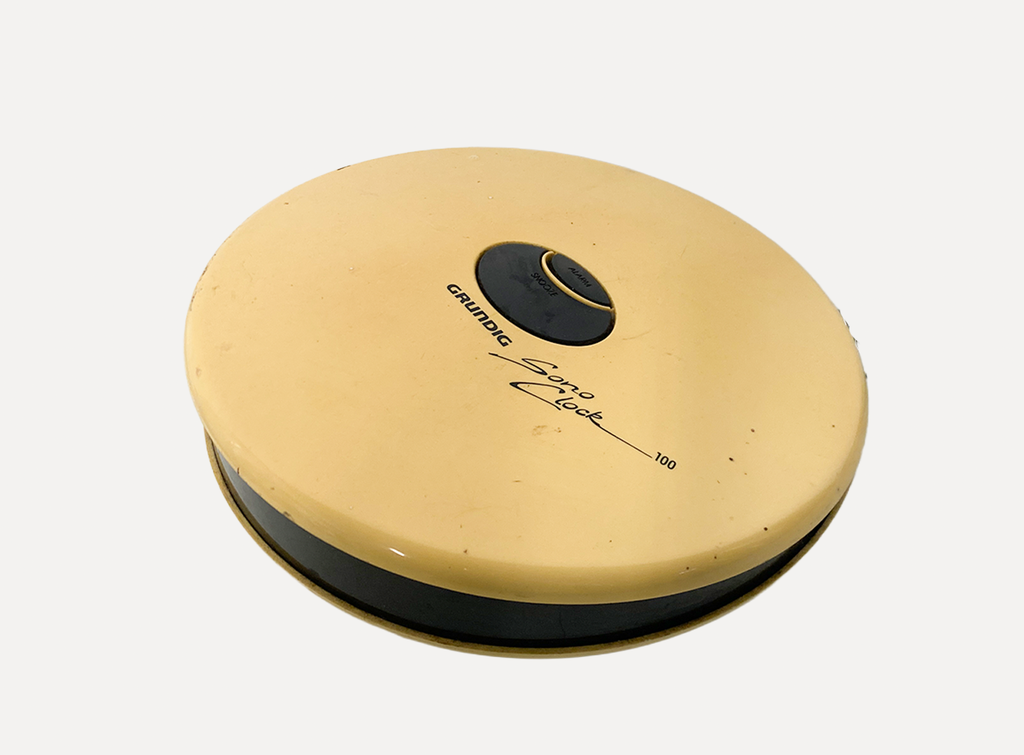Yellow Sono Clock Electronic Radio