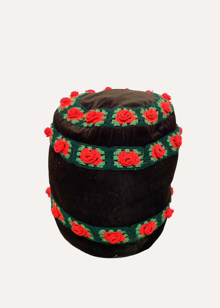 Black Ottoman Seating