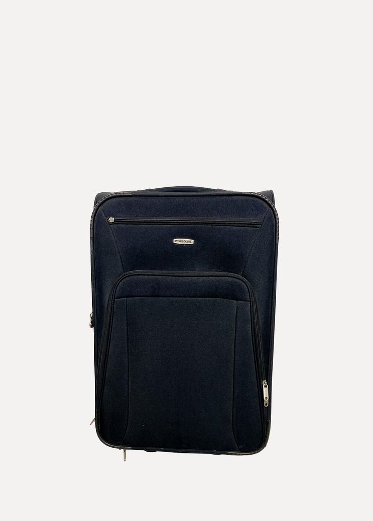 Black Fabric Suitcase Luggage