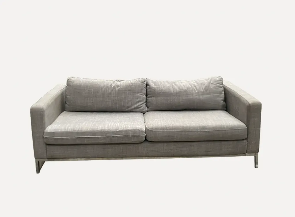Gray Fabric Sofa