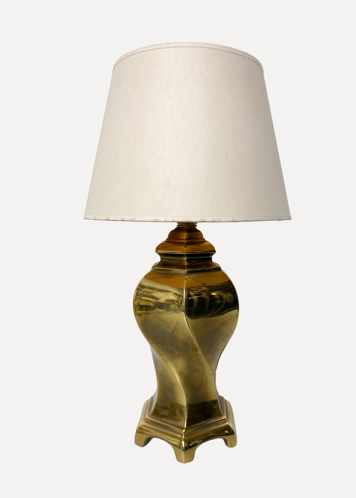 Golden table lamp 7