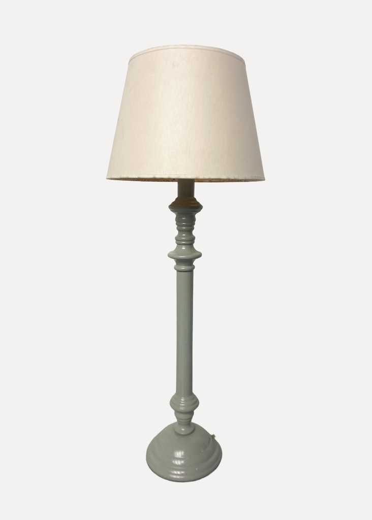 Gray tabla lamp