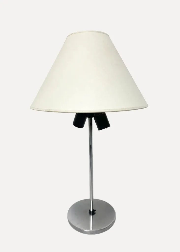 Silver/Chrome Table Lamp