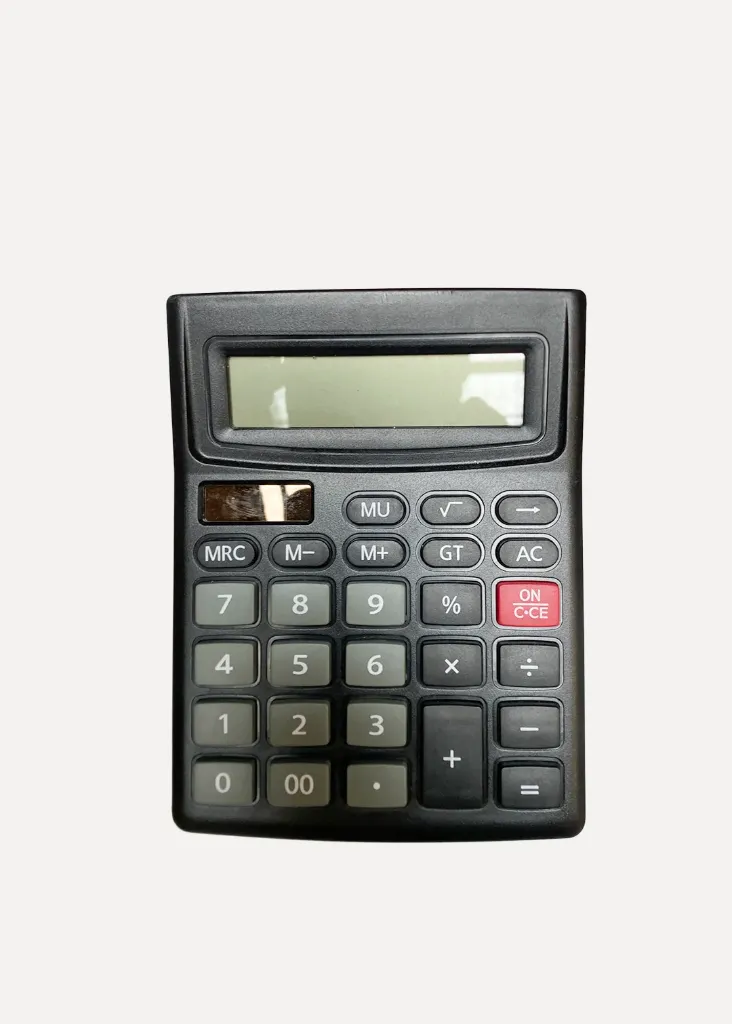 Black calculator
